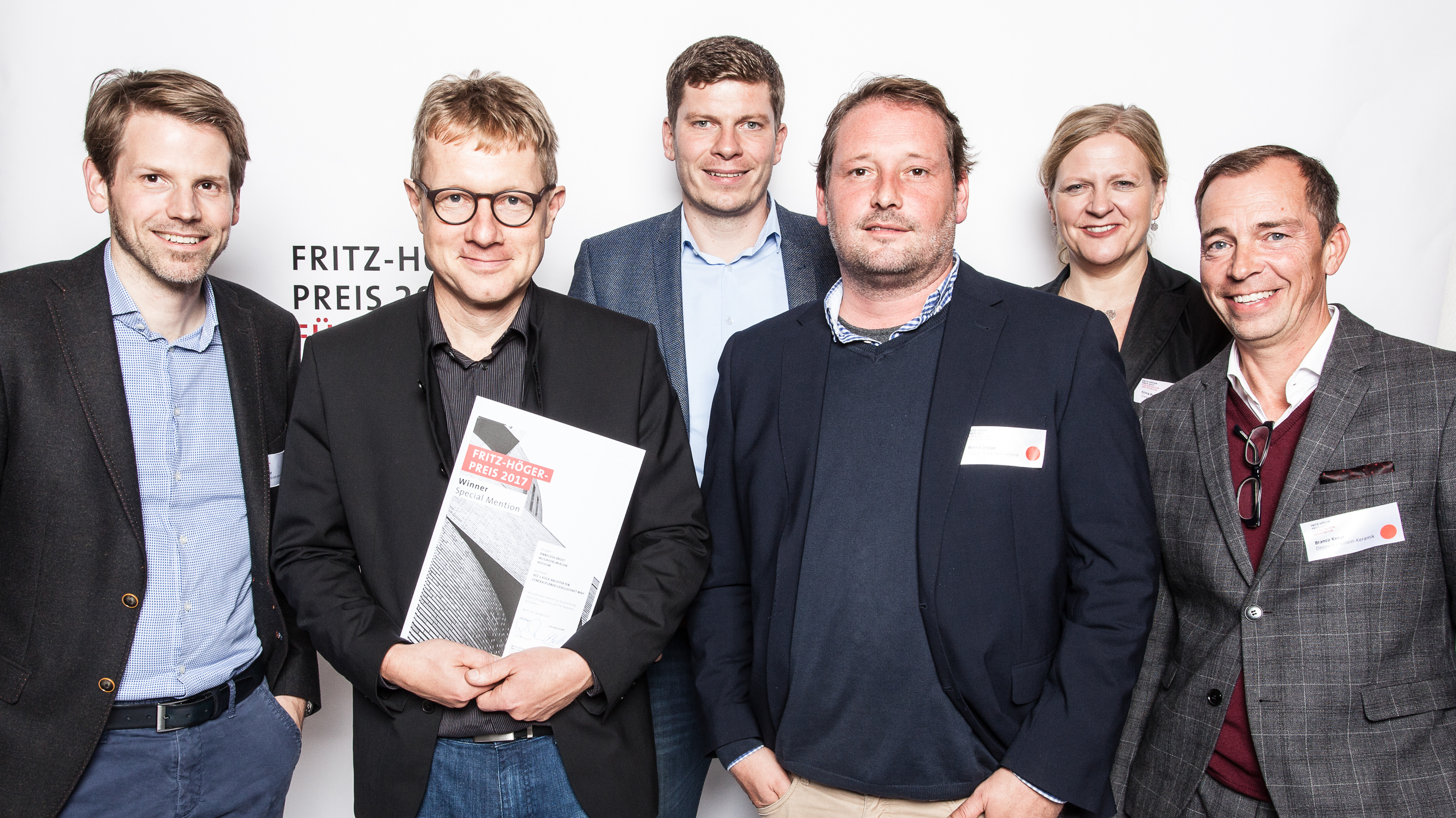 Thorsten Kock (bez+kock, Stuttgart), awarded for Musikforum Bochum